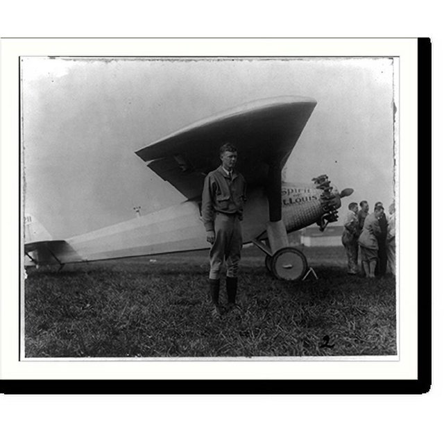 Historic Print, [Capt. Charles A. Lindbergh], 16" x 20"