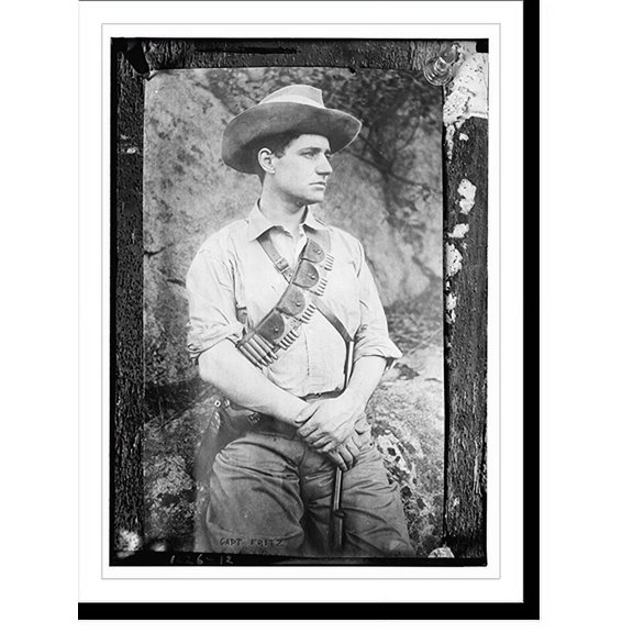Historic Print, Capt. Fritz in field uniform, 16" x 20"