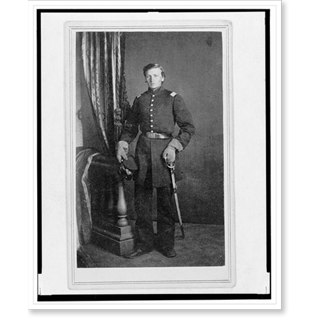 Historic Print, [Captain Charles Nagel, Union officer in the 32nd