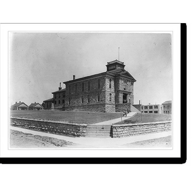 Historic Print, Carbon County Court House, Rawlins, Wyo., 16" x 20"