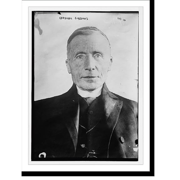 Historic Print, Cardinal Giddons, front portrait, 16" x 20"