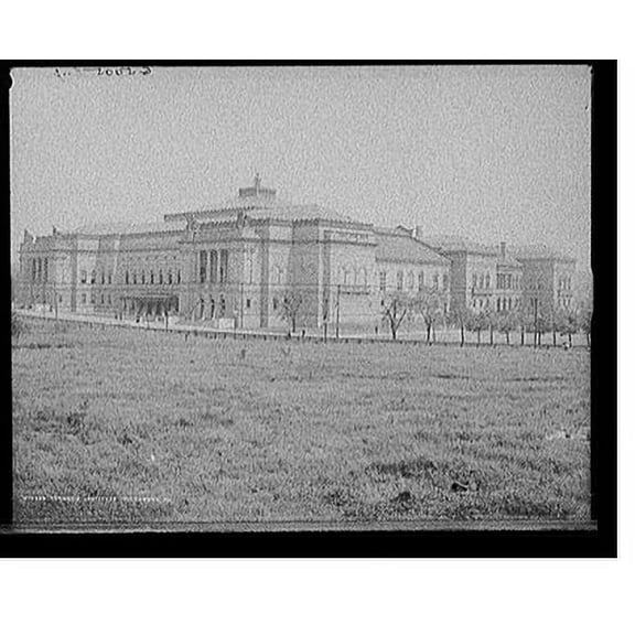 Historic Print, Carnegie Institute, Pittsburgh, Pa. - 2, 18" x 24"