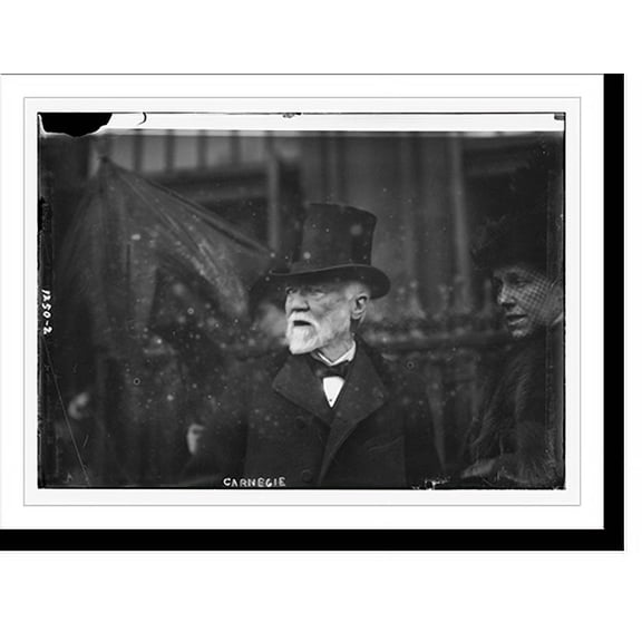 Historic Print, Carnegie; Poor negative., 16" x 20"