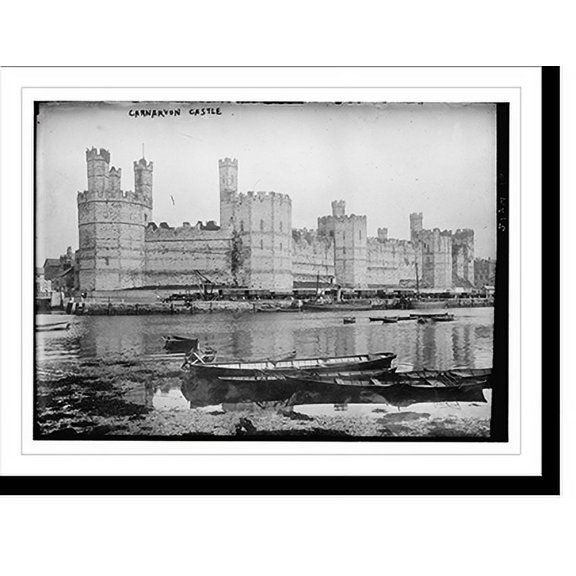 Historic Print, Carnnarvon Castle, 16" x 20"