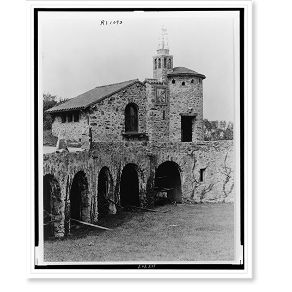 Historic Print, [Carpenter shop and storage area for farm equipment. A.C. James home, Suprise Valley", Newport, Rhode Island]", 16" x 20"
