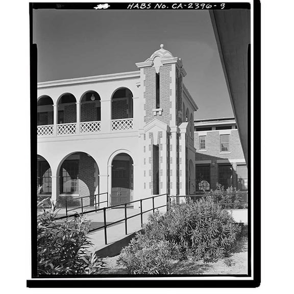 Historic Print, Casa Del Desierto, 685 North First Avenue, Barstow, San Bernardino County, CA - 9, 16" x 20"
