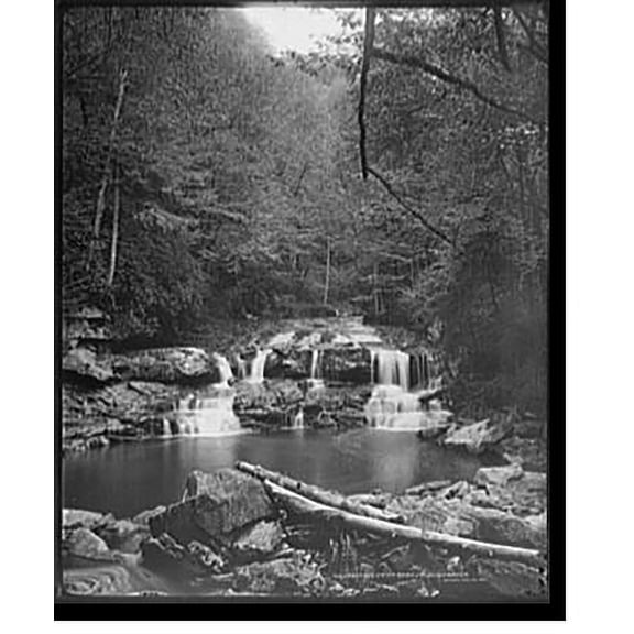 Historic Print, Cascades on the nth. fork of the Blackwater, 16" x 20"