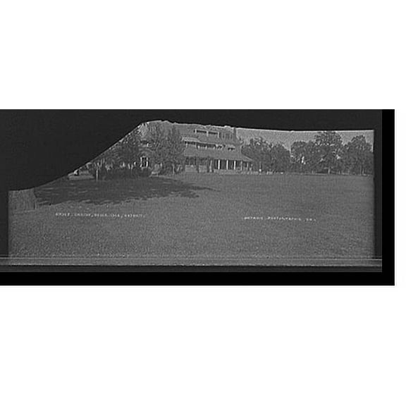 Historic Print, Casino, Belle Isle, Detroit, 16" x 20"