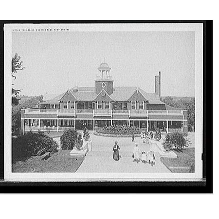 Historic Print, Casino, Riverton Park, Portland, Me., 16" x 20"