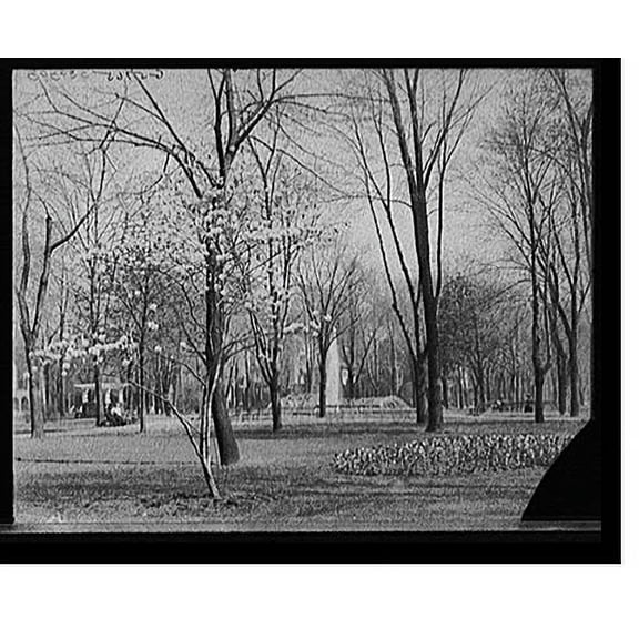 Historic Print, [Cass Park, Detroit, Mich.], 16" x 20"
