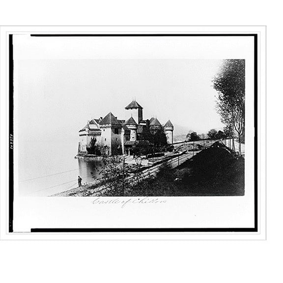 Historic Print, Castle of Chillon, 16" x 20"