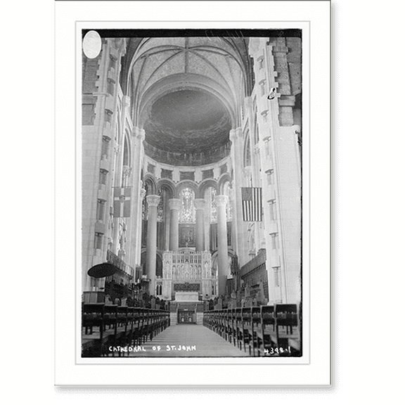 Historic Print, Cathedral of St. John - 3, 16" x 20"
