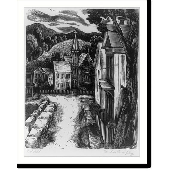 Historic Print, Catskill, 16" x 20"