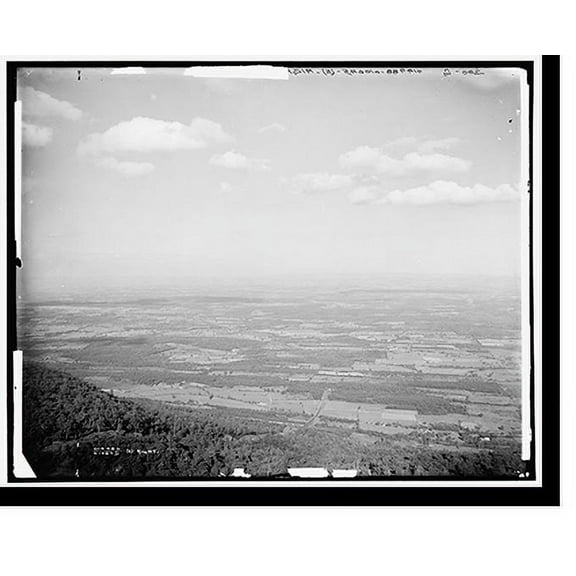 Historic Print, Catskill Mountain House and Hudson River Valley, Catskill Mountains, N.Y., 16" x 20"