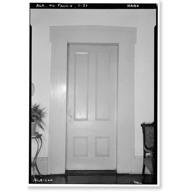 Historic Print, Cedar Grove, Uniontown Road, Faunsdale vicinity