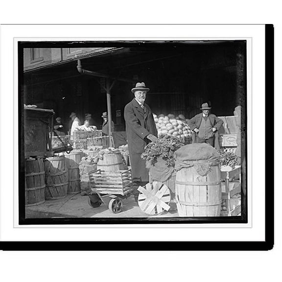 Historic Print, Center Market, Wash. D.C., 16" x 20"