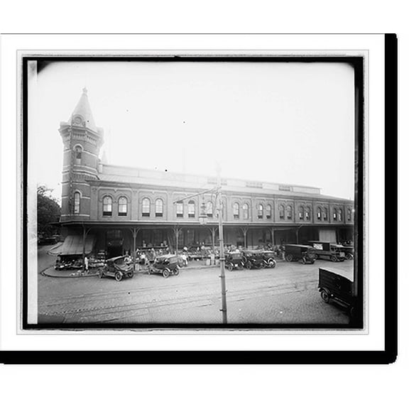 Historic Print, Center Mkt., 9 St. wing, [Washington, D.C.] - 3, 16" x 20"