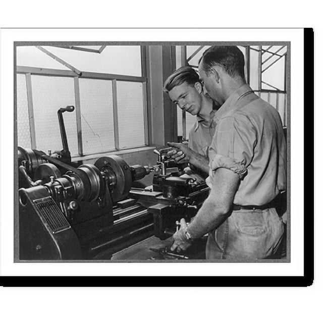 Historic Print, Central Automotive Repair Shop, Salem, Virginia. July