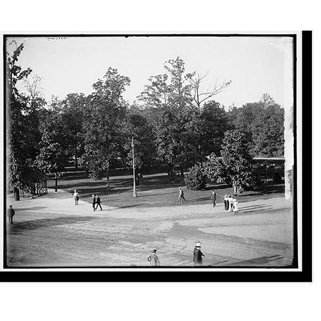 Historic Print, Central Ave., Belle Isle Park, Detroit 7, 16" x 20
