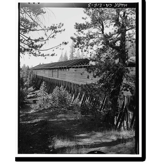 Historic Print, Central Pacific Transcontinental Railroad, Tunnel No. 41, Milepost 193.3, Donner, Placer County, CA - 3, 18" x 24"