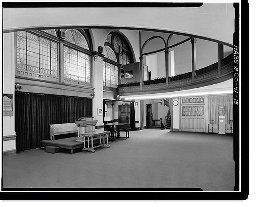 Historic Print, Central Presbyterian Church, 1660 Sherman Street, Denver, Denver County, CO 18