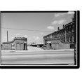 Historic Print, Central of Railway, Cotton Yard Gates, West