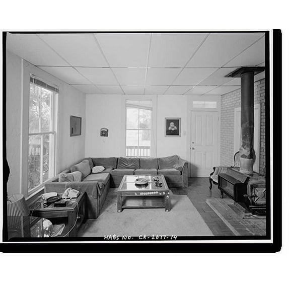 Historic Print, Chaffey-Isle House, 5490 Etiwanda Avenue, Rancho Cucamonga, San Bernardino County, CA - 14, 16" x 20"