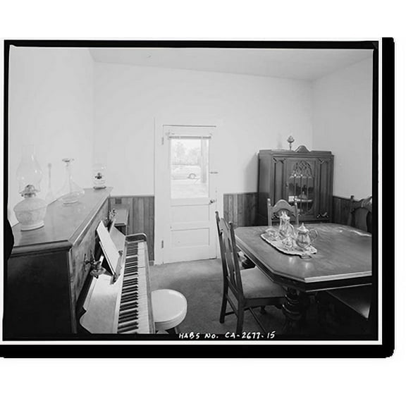Historic Print, Chaffey-Isle House, 5490 Etiwanda Avenue, Rancho Cucamonga, San Bernardino County, CA - 15, 16" x 20"