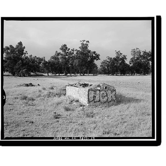 Historic Print, Chaffey-Isle House, 5490 Etiwanda Avenue, Rancho Cucamonga, San Bernardino County, CA - 19, 16" x 20"