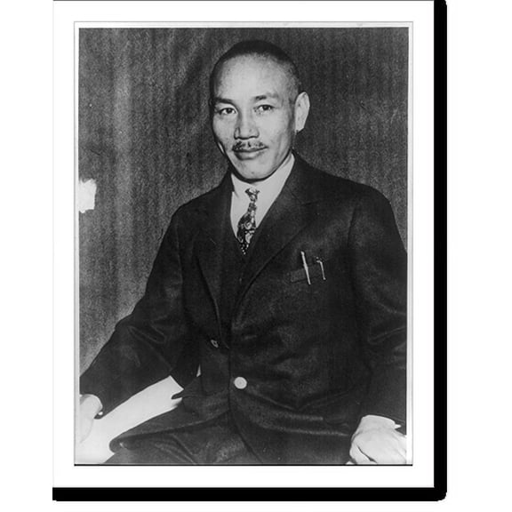 Historic Print, Chaing Kai-shek, 16" x 20"