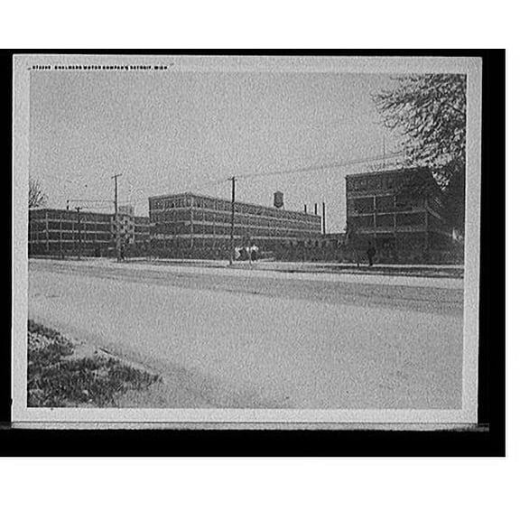 Historic Print, Chalmers Motor Company, Detroit, Mich., 18" x 24"