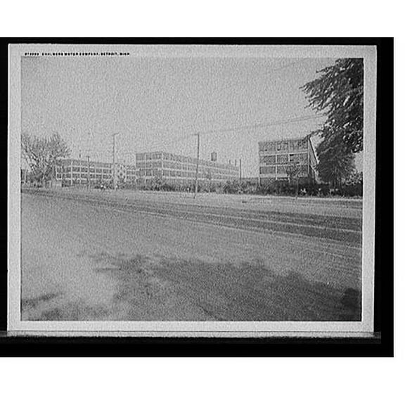 Historic Print, Chalmers Motor Company, Detroit, Mich. - 2, 18" x 24"
