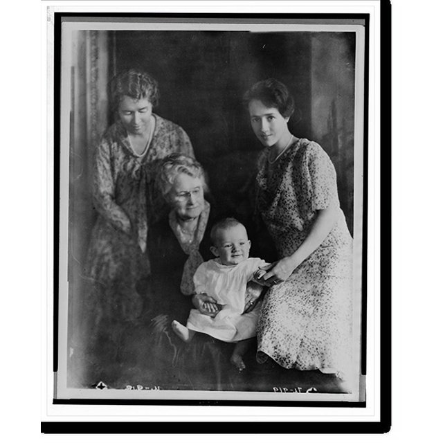 Historic Print, [Charles Augustus Lindbergh, Jr., as a baby, with his