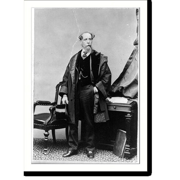 Historic Print, Charles Dickens - 4, 16" x 20"