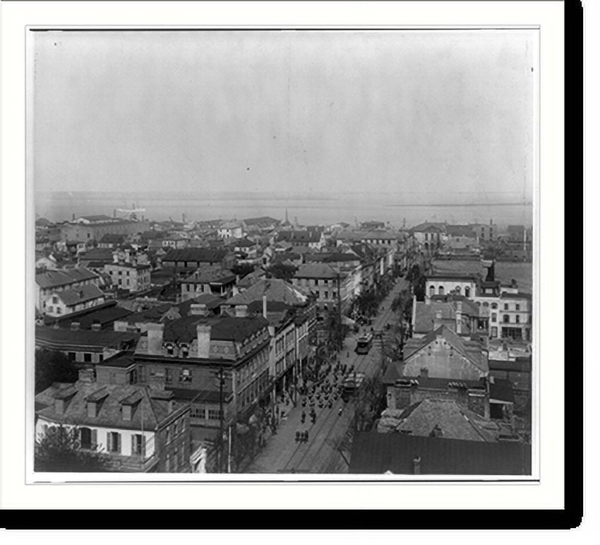 Historic Print, [Charleston, South Carolina, from St. Michaels church