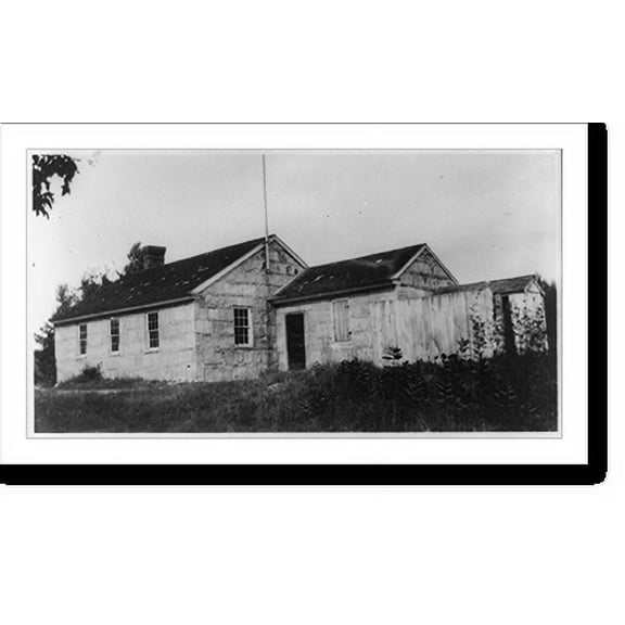 Historic Print, Charlton schoolhouse, 18" x 24"
