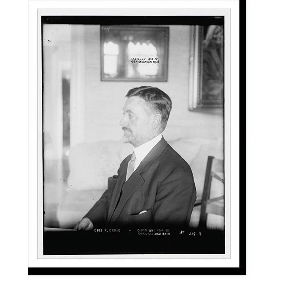 Historic Print, Chas. R. Crane, 16" x 20"