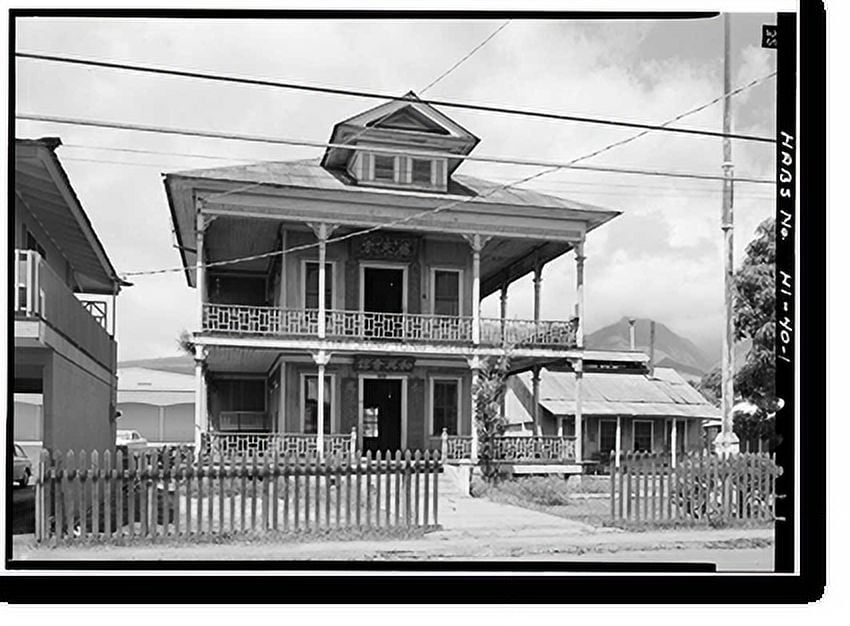 Historic Print, Chee Kung Tong Society Headquarters, 858 Front Street