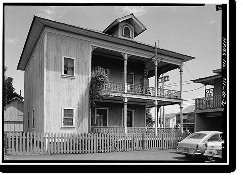 Historic Print, Chee Kung Tong Society Headquarters, 858 Front Street