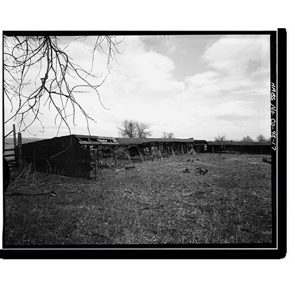 Historic Print, Cheese Ranch, 161 Holman Way, Sedalia vicinity, Douglas County, CO - 17, 16" x 20"