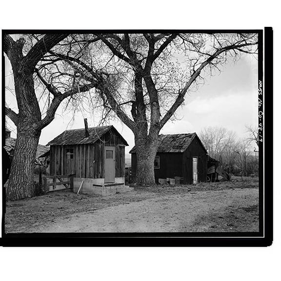 Historic Print, Cheese Ranch, 161 Holman Way, Sedalia vicinity, Douglas County, CO - 19, 18" x 24"