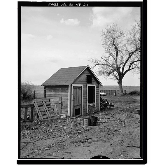 Historic Print, Cheese Ranch, 161 Holman Way, Sedalia vicinity, Douglas County, CO - 20, 16" x 20"