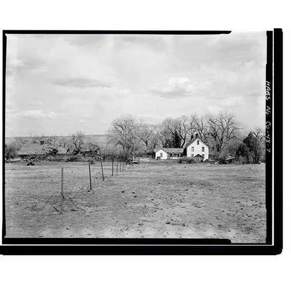 Historic Print, Cheese Ranch, 161 Holman Way, Sedalia vicinity, Douglas County, CO - 7, 16" x 20"