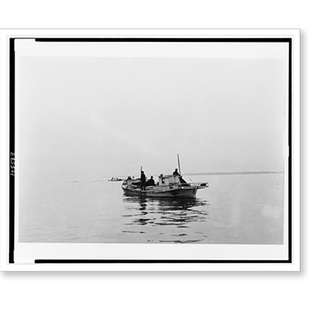 Historic Print, Chesapeake Bay, Md., an ancient bugeye, the D.R