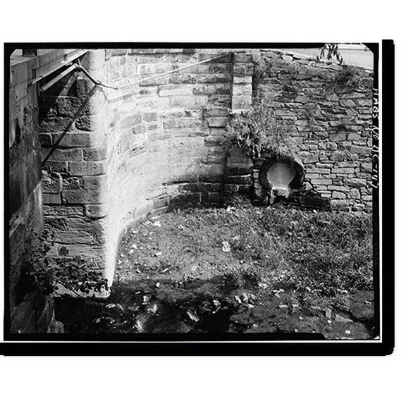 Historic Print, Chesapeake & Ohio Canal, Georgetown Section, East & West parallel to M Street Northwest, Washington, District of Columbia, DC - 7, 18" x 24"