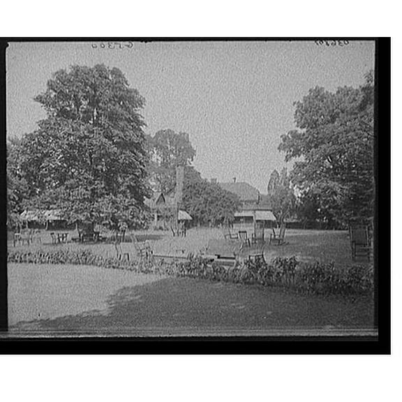 Historic Print, [Chevy Chase Club, Chevy Chase, Maryland], 18" x 24"