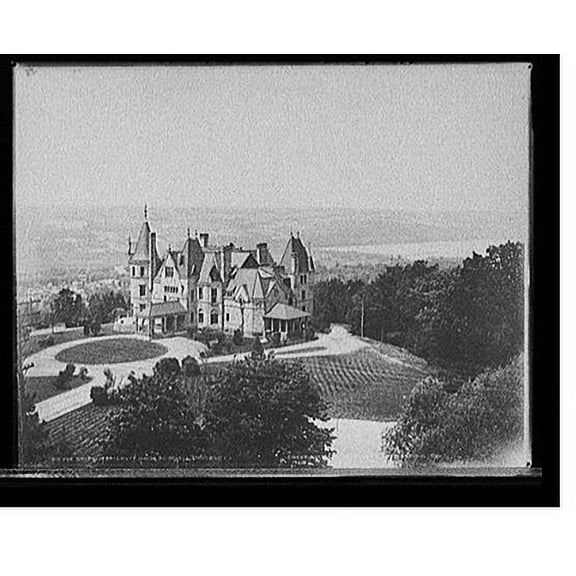 Historic Print, Chi Psi Fraternity House, Cornell University, 18" x 24"