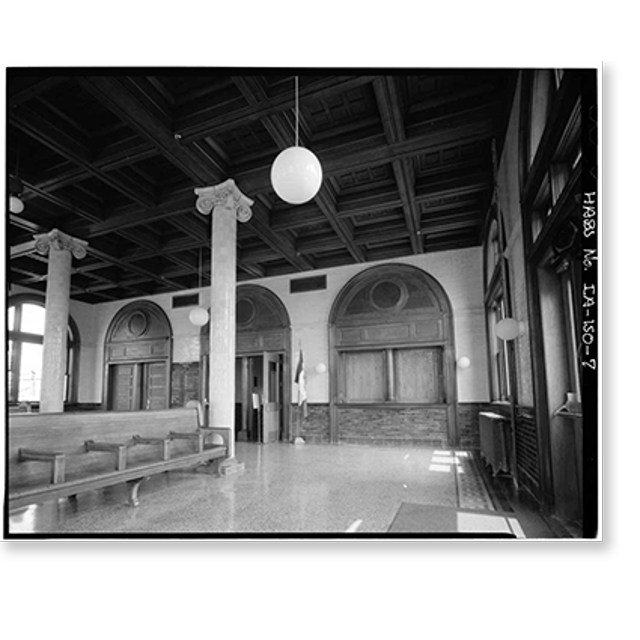 Historic Print, Chicago, Burlington & Quincy Railroad, West Iowa