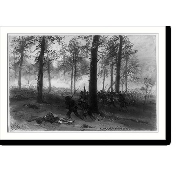 Historic Print, Chickamauga, 16" x 20"