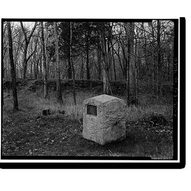 Historic Print, Chickamauga National Military Park Tour Roads, Fort Oglethorpe vicinity, Catoosa County, GA - 4, 16" x 20"
